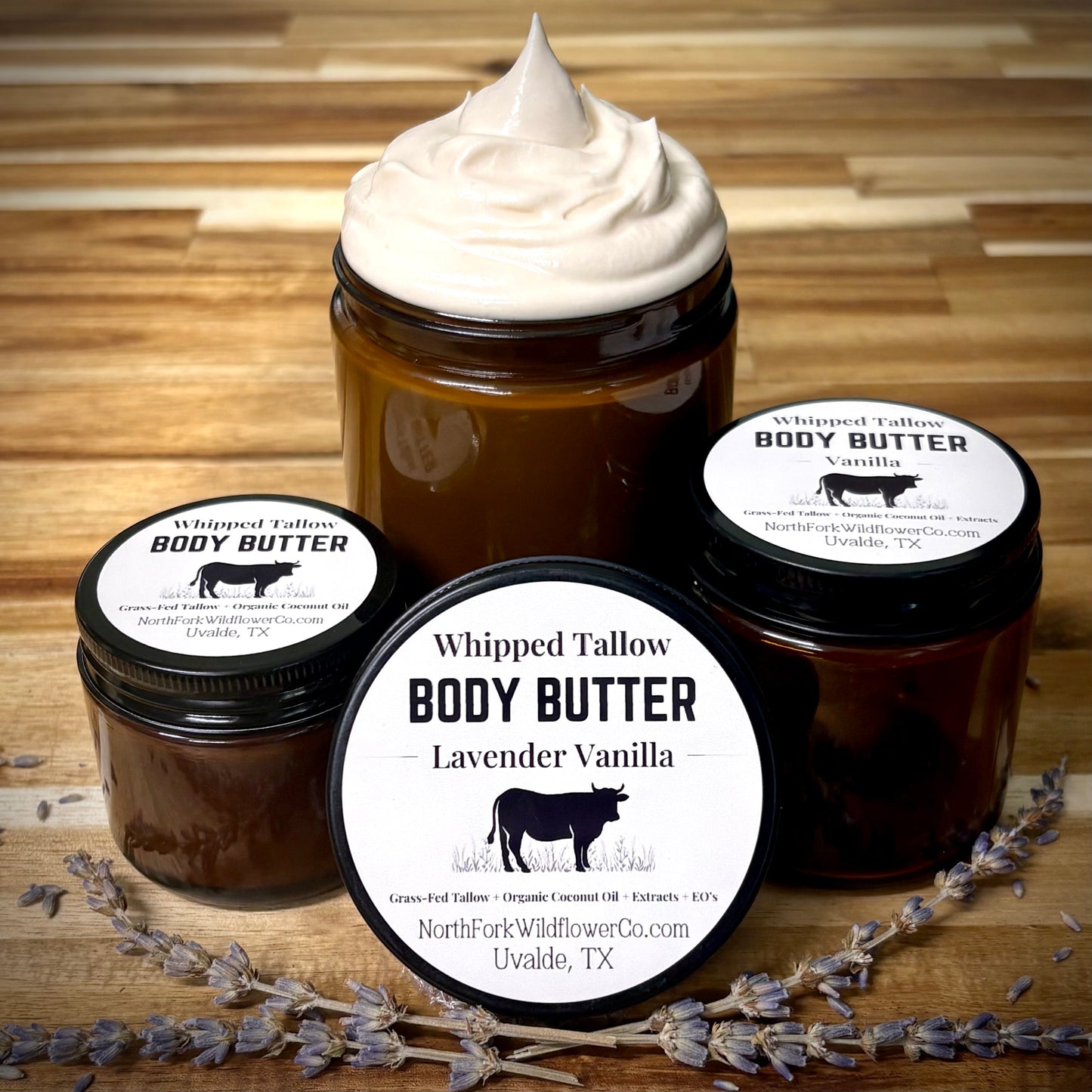 Whipped Beef Tallow Body Butter