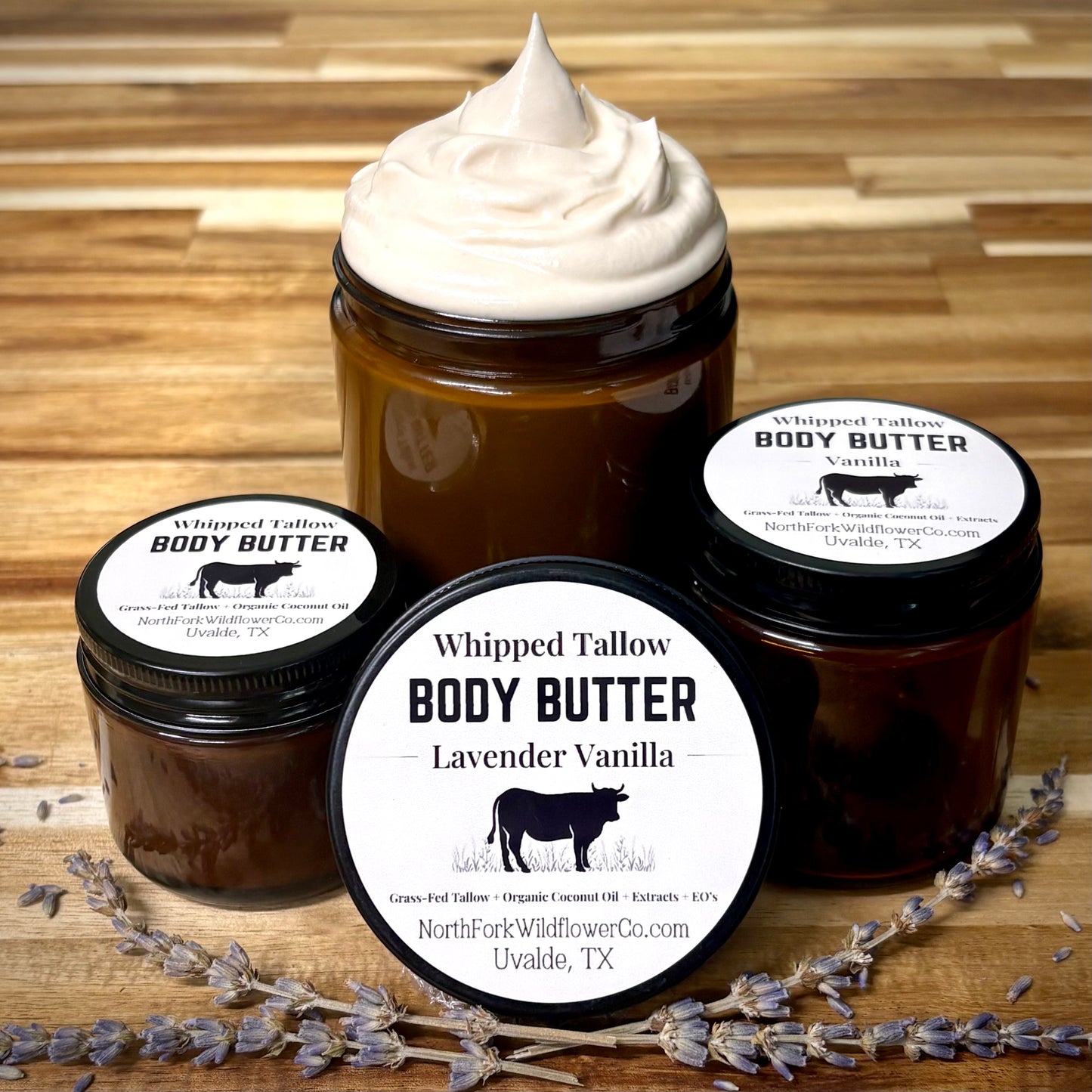 Whipped Beef Tallow Body Butter